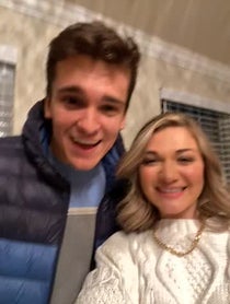 Poster for Holiday video from Matt and Abby