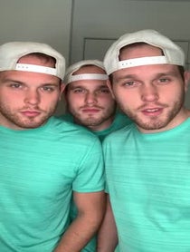 Poster for Birthday video from Manchurek Triplets