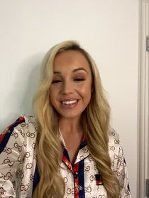 Poster for Gift video from Jen Atkin (Former Miss GB and country singer)
