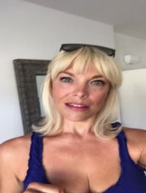 Poster for Birthday video from Hannah Waddingham