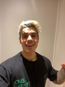 Poster for Birthday video from Luke Mabbott