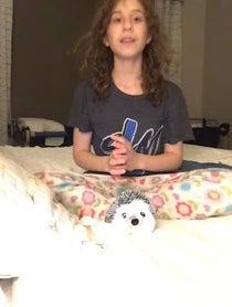 Poster for Birthday video from Eliana Jones