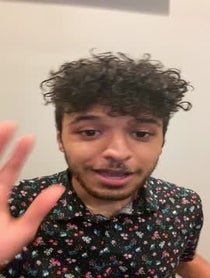 Poster for Birthday video from Vinny Thomas