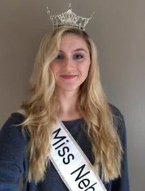Poster for Birthday video from Miss Nebraska Allie Swanson
