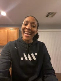 Poster for Birthday video from A’ja Wilson