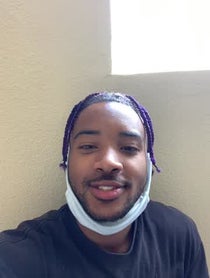 Poster for Birthday video from Algee Smith