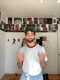 Poster for Pep Talk video from Gravity Balmain