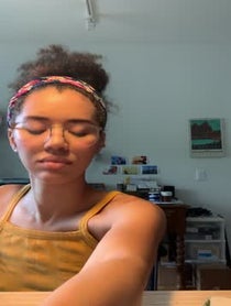 Poster for Birthday video from Jasmin Savoy Brown