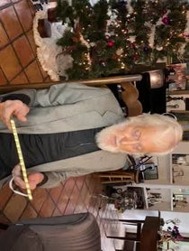 Poster for Holiday video from Dick Van Dyke