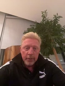 Poster for Pep Talk video from Boris Becker