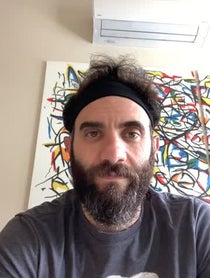 Poster for Birthday video from Aaron Karo