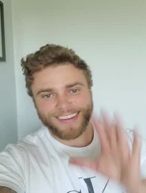 Poster for Birthday video from Gus Kenworthy