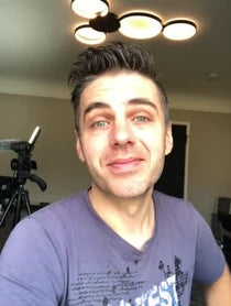 Poster for Birthday video from Alex Clark