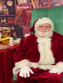 Poster for Holiday video from Santa Claus