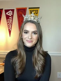 Poster for Announcement video from Miss America