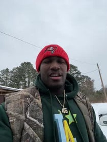 Poster for Birthday video from Devin White
