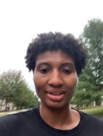 Poster for Pep Talk video from Angel McCoughtry