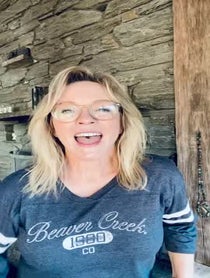 Poster for Mother's Day video from Rebecca Gibney