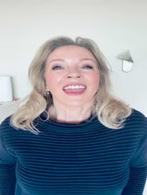 Poster for Birthday video from Rebecca Gibney