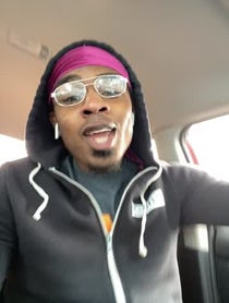 Poster for Anniversary video from Swaggy C 👑