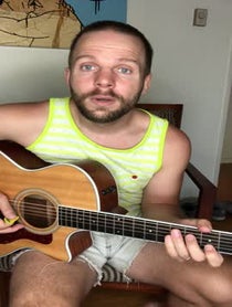 Poster for Birthday video from Tom Goss