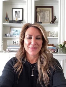Poster for Pep Talk video from Shelley Zalis