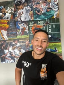 Poster for Anniversary video from Carlos Correa