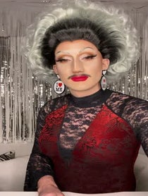 Poster for Birthday video from simple the drag qween