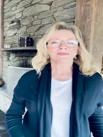 Poster for Pep Talk video from Rebecca Gibney