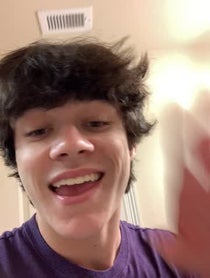 Poster for Birthday video from Jackson Green