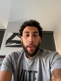 Poster for Pep Talk video from Denzel Valentine