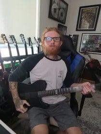 Poster for Birthday video from Of Mice & Men Band