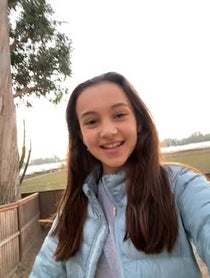 Poster for Birthday video from Kaylin Hayman