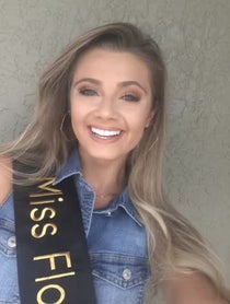 Poster for Birthday video from Miss Florida 2020