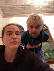 Poster for Birthday video from Sofi Tukker
