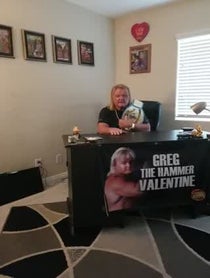 Poster for Pep Talk video from Greg Valentine