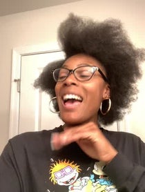 Poster for Birthday video from Iris Caldwell