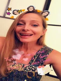 Poster for Birthday video from Jane Sibbett
