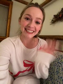 Poster for Holiday video from Greer Grammer