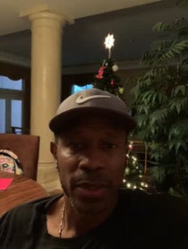 Poster for Holiday video from Kenny Lofton