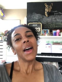 Poster for Birthday video from Marsha Thomason