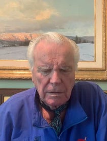 Poster for Birthday video from Robert Wagner