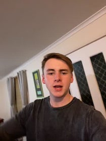 Poster for Birthday video from Blake Pavey