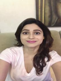 Poster for Birthday video from Shamita Shetty
