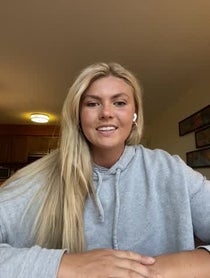 Poster for Birthday video from Paige Halstead