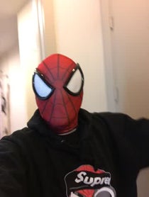 Poster for Birthday video from Spiderman