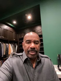 Poster for Birthday video from Steve Harvey
