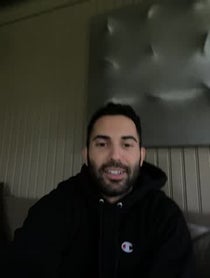Poster for Pep Talk video from Andy Baraghani