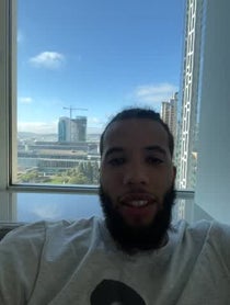 Poster for Wedding shoutout video from Michael Carter-Williams