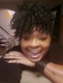 Poster for Holiday video from Monifah